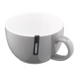 Чашка Ardesto Merino, 480мл, кераміка, сіра (AR3486GY)
