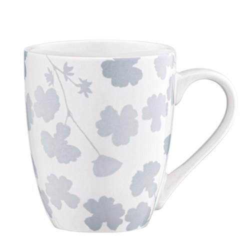 Чашка Ardesto Capri, 320мл, порцеляна, біло-блакитна (AR0432CWB)