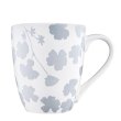 Чашка Ardesto Capri, 320мл, порцеляна, біло-блакитна (AR0432CWB)
