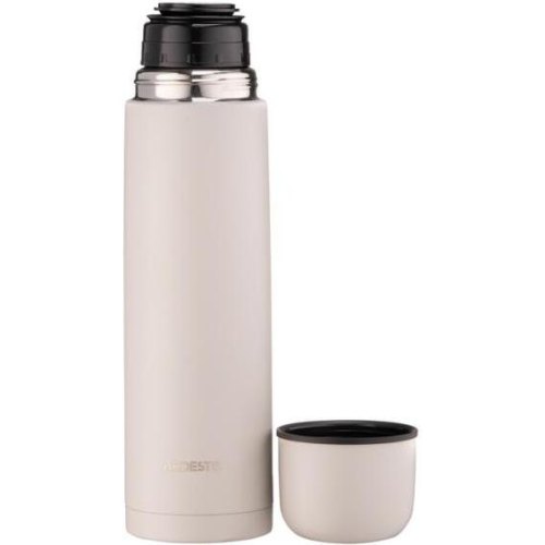 Термос Ardesto Bright City, 1л, нержавіюча сталь, бежевий (AR2610BG)