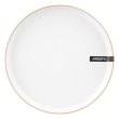 Тарілка обідня Ardesto Apulia, 26.6см, кераміка, біла (AR2927AW)