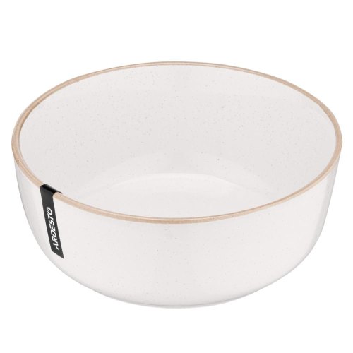 Салатник Ardesto Apulia, 720мл, 16.2см, кераміка, кремовий (AR2916AC)