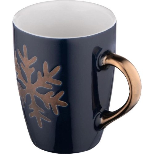 Чашка Ardesto Christmas Snowflake, 320мл, кераміка, колір в асортименті (AR3059AS)