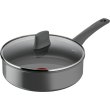 Сотейник Tefal Renewal, 24см, з кришкою, алюміній/бакеліт/скло, сірий (C4263243)