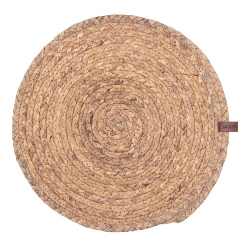 Килимок сервірувальний Ardesto, 38см, круглий, соломка (AR3320)