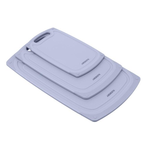 Дошка кухонна Ardesto Gemini, пластик, сірий (AR1433GR)