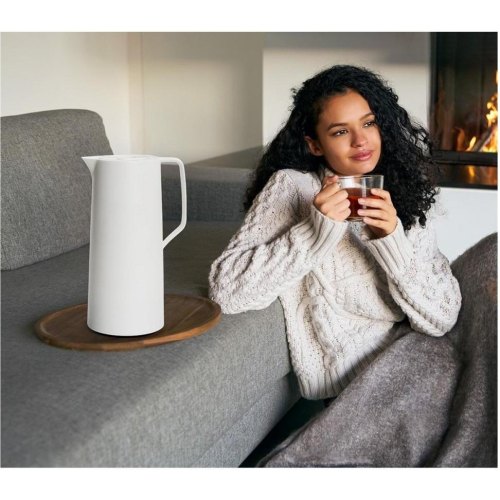 Термоглечик Tefal Motiva, 1л, пластик/скло, білий (N4170410)