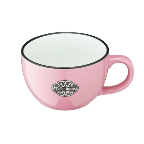 Чашка Ardesto Floerino, 480мл, кераміка, рожева (AR3485P)