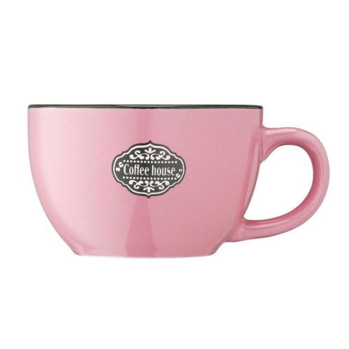 Чашка Ardesto Floerino, 480мл, кераміка, рожева (AR3485P)