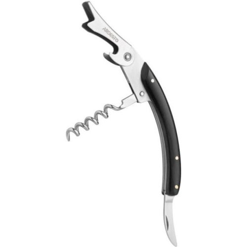 Штопор Ardesto Black Mars, 16.5см, нержавіюча сталь, дерево, чорний (AR2142B)