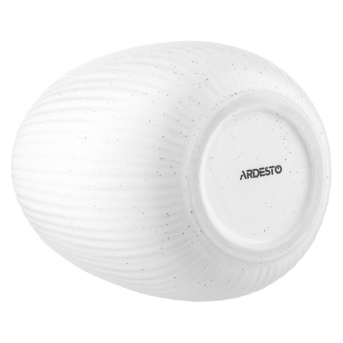 Ваза Ardesto Apulia, порцеляна, біла (AR3812W)