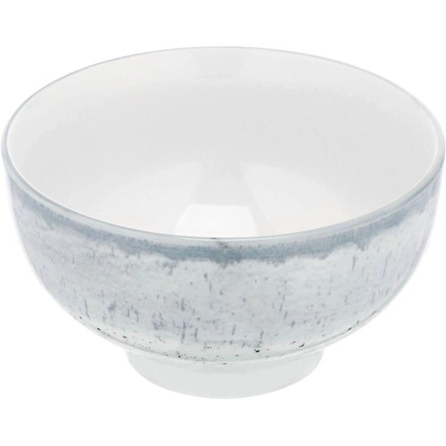 Салатник Ardesto Siena, 11.5см, порцеляна, біло-сірий (AR2914SW)