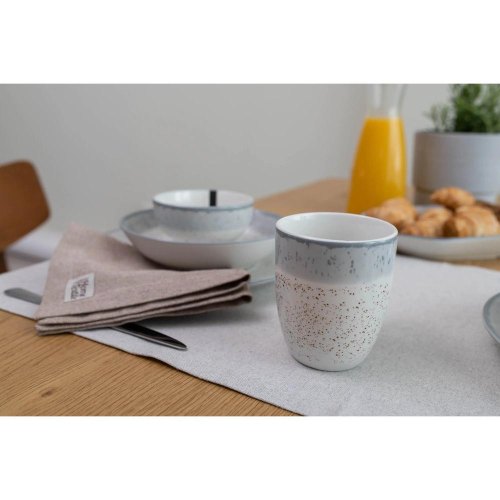 Салатник Ardesto Siena, 11.5см, порцеляна, біло-сірий (AR2914SW)