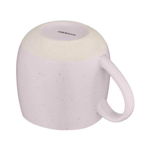 Чашка Ardesto Alcor, 450мл, кераміка, рожева (AR3475RP)