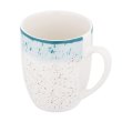 Чашка Ardesto Siena, 360мл, порцеляна, біло-блакитна (AR2936SWB)