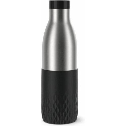 Термопляшка Tefal Bludrop, 700мл, нержавіюча сталь, чорний (N3111110)