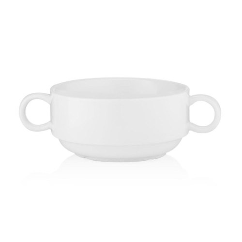 Бульйонниця Ardesto Imola, 10.4см, 250мл, порцеляна, біла (AR3534I)