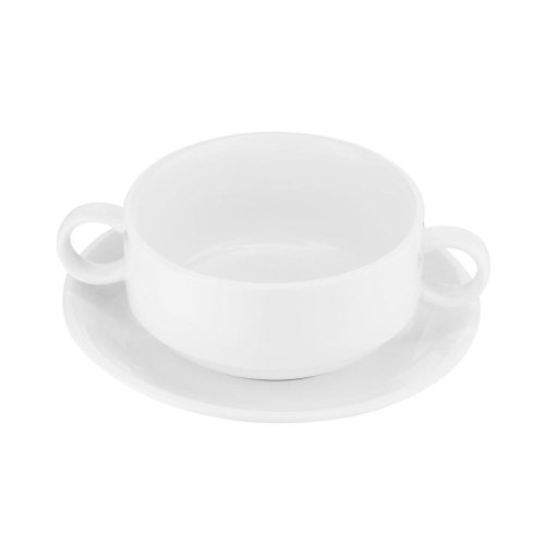 Бульйонниця Ardesto Imola, 10.4см, 250мл, порцеляна, біла (AR3534I)