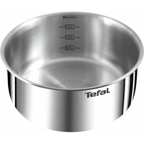Набір посуду Tefal Ingenio Emotion, змінна ручка, 4 предмети, нержавіюча сталь/бакеліт (L8964S55)