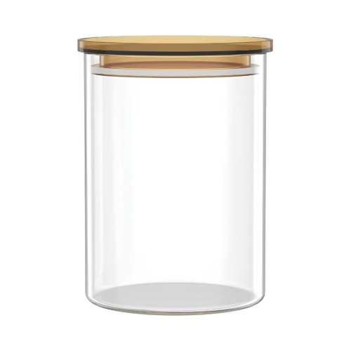 Банка для зберігання Ardesto Fresh, 900мл, скло/пластик, прозора (AR1309SFM)
