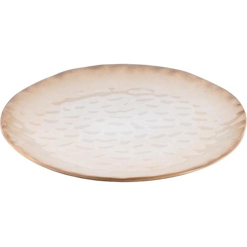 Тарілка обідня Ardesto Umbria, 27см, кераміка, бежева (AR2927UB)