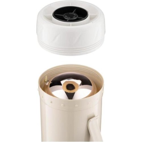 Термос Ardesto Gemini Gourmet, 2л, пластик/боросилікатне скло, бежевий (AR2620BGG)