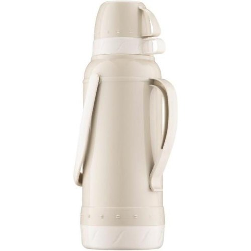 Термос Ardesto Gemini Gourmet, 2л, пластик/боросилікатне скло, бежевий (AR2620BGG)