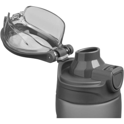 Пляшка для води Ardesto, 600мл, пластик, сіра (AR2205PGY)
