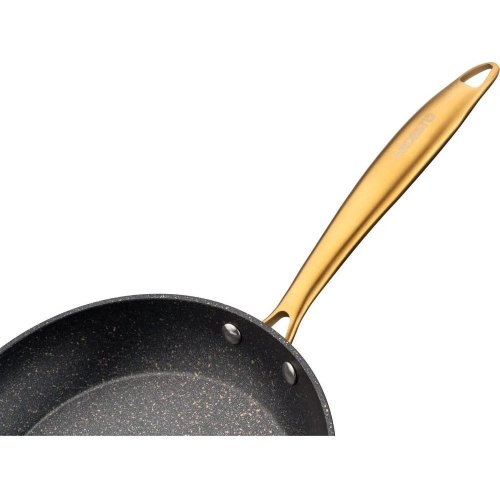 Сковорода Ardesto Black Mars Sparkle, 24см, алюміній, чорна (AR1924BM)
