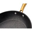 Сковорода Ardesto Black Mars Sparkle, 24см, алюміній, чорна (AR1924BM)