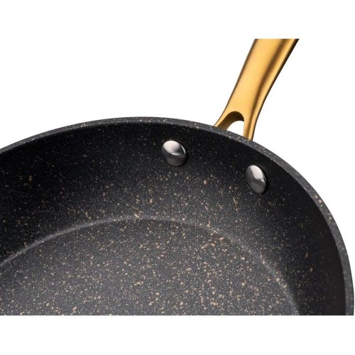 Сковорода Ardesto Black Mars Sparkle, 24см, алюміній, чорна (AR1924BM)