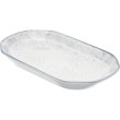 Блюдо Ardesto Siena, 32х18см, порцеляна, біло-сіре (AR2925SW)