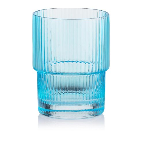 Набір склянок Ardesto, 200мл, 2шт, скло, блакитний (AR2620SBL)