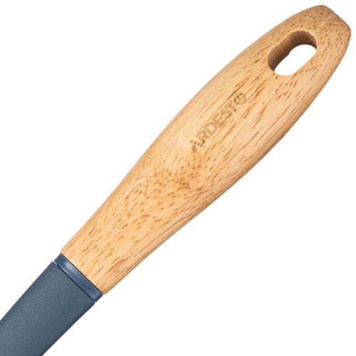 Ополоник Ardesto Midori, 31.5см, нейлон/дерево, синій (AR2125PG)