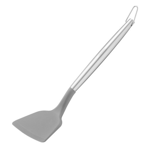 Лопатка кухонна Ardesto Gemini, 35см, силікон/нержавіюча сталь, сіра (AR4450G)