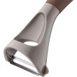Овочечистка Ardesto Gemini, 19см, нержавіюча сталь/пластик, сіро-коричнева (AR2157PG)