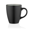 Чашка Ardesto Bolzano, 380мл, кераміка, чорно-зелена (AR2938BM)