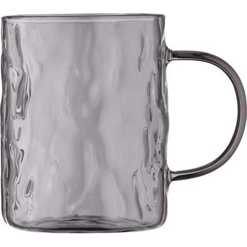 Набір чашок Ardesto Shine mix, 260мл, 4шт, боросилікатне скло, прозорий/золотистий/сірий/перламутровий (AR2626GM)