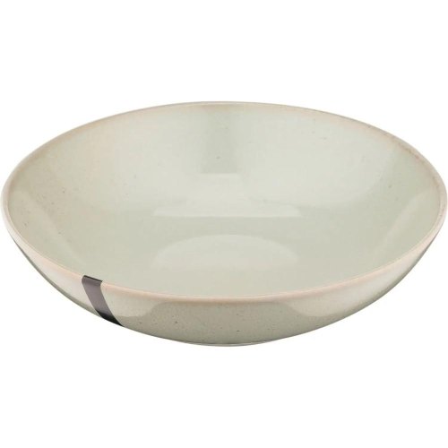 Тарілка супова Ardesto Lecco, 20см, кераміка, сіра (AR2920LRG)