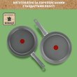 Сковорода Tefal Renewal, 28см, алюміній/бакеліт, сірий (C4260643)