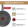 Сковорода Tefal Renewal, 28см, алюміній/бакеліт, сірий (C4260643)