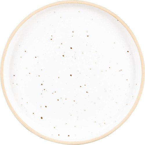 Тарілка десертна Ardesto Midori, 21см, кераміка, біла (AR0121MW)