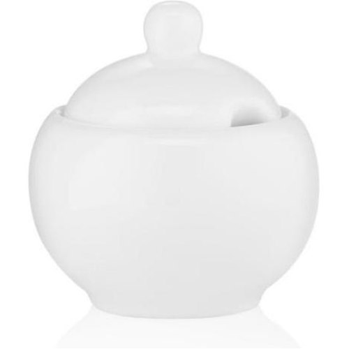 Цукорниця Ardesto Imola, 325мл, порцеляна, біла (AR3521I)