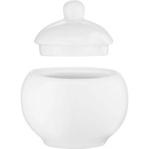 Цукорниця Ardesto Imola, 325мл, порцеляна, біла (AR3521I)