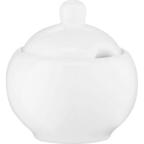 Цукорниця Ardesto Imola, 325мл, порцеляна, біла (AR3521I)