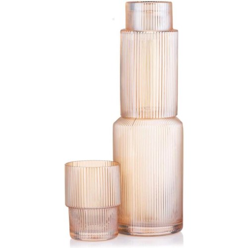 Графин Ardesto, 800мл, боросилікатне скло, золотистий (AR2690GG)