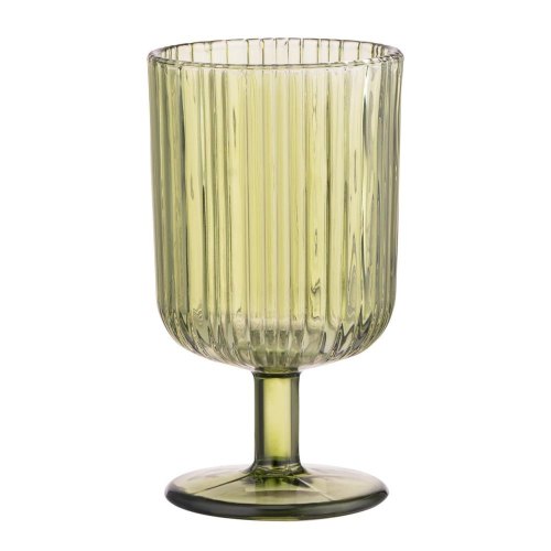 Набір келихів Ardesto, 300мл, 2шт, скло, зелений (AR2630GGR)
