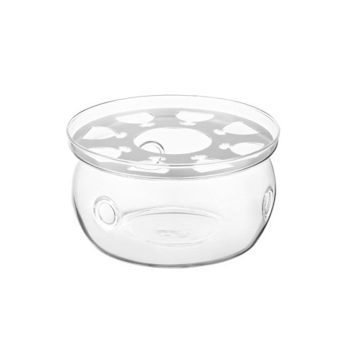 Підставка для заварника Ardesto, зі свічкою, боросилікатне скло, прозора (AR1900GBC)