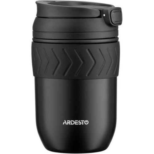 Термокухоль Ardesto Cosy, 400мл, нержавіюча сталь, чорний (AR2640BT)