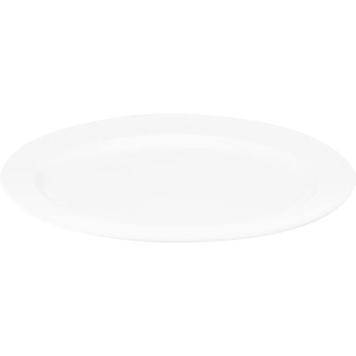 Блюдо Ardesto Prato, 25х17.5см, порцеляна, біле (AR3606P)